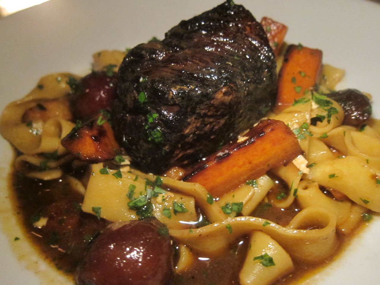 Barrio 47 Pappardelle with Short Ribs