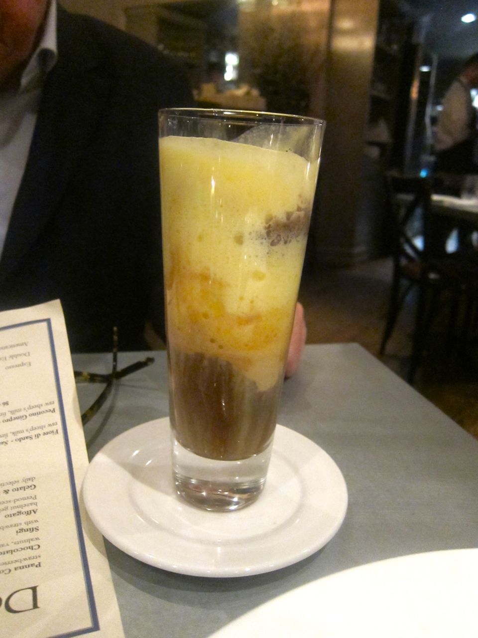 The 83 ½ affogato with Pernod-scented zabaglione is the best I’ve ever tasted.