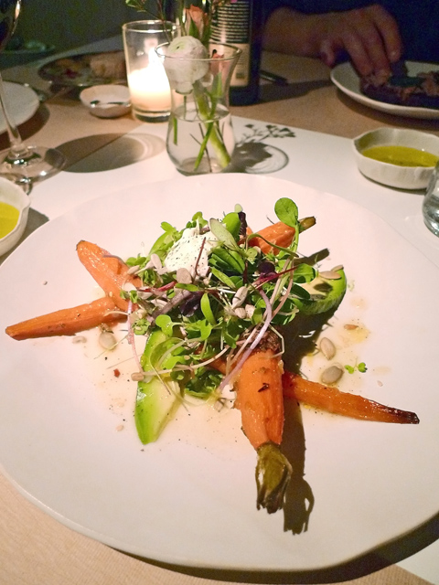 Jean-Georges exposes the secret joy of carrots at ABC Kitchen. Photo: Steven Richter