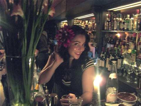 The bar tender is more flirtatious geisha than the usual hipper-than-thou. Photo: Steven Richter