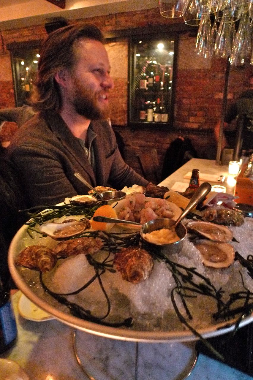 Dinner might be the $65 seafood “Strada” at Prima’s bar. Photo: Steven Richter 